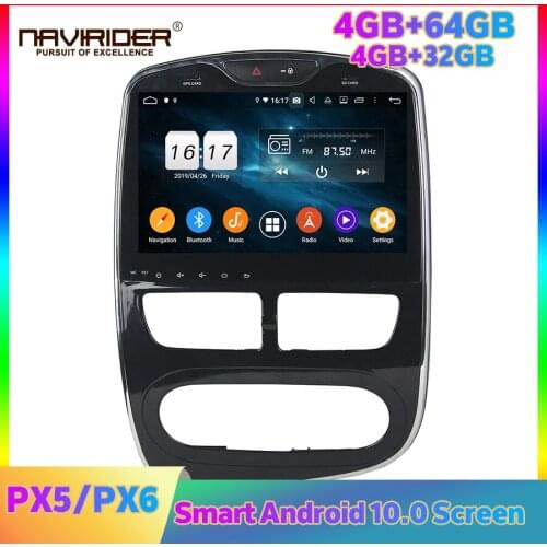 PX5 PX6 For RENAULT Clio 2016 Car Radio Stereo Android Player Carplay Head Unit Multimedia Recorder GPS Navigation Autoradio