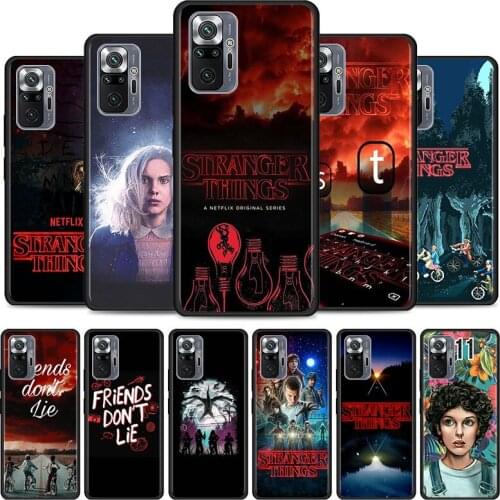 Case for Xiaomi Redmi Note 8 9 10 Pro 7 8T 9T Redmi 9 9i 8A 9A 9C 9T 10 9 Pro Soft Phone Cover Stranger Things