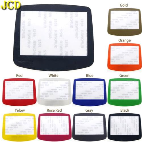 JCD Colorful Screen Lens Protector Cover For Nintend Gamboy Advance GBA Plastic Display Protector Lens