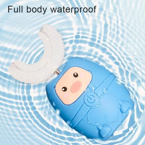 Toothbrush Kids' Electric Toothbrush Fully Automatic Waterproof Silicone Toothbrush Rechargeable SSwell