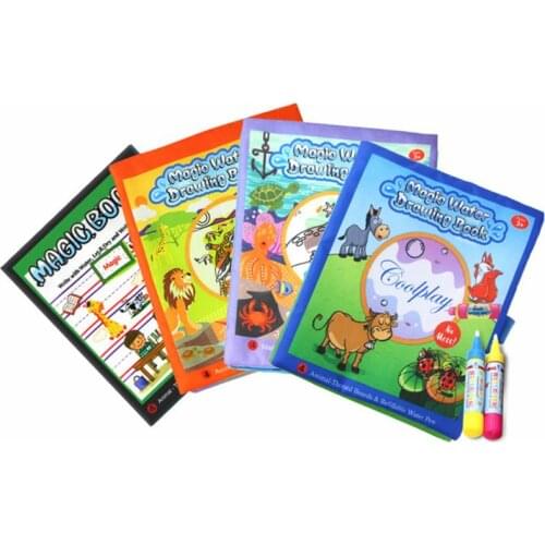Childrens Reusable Magical Drawing Books Water Painting Books Drawing Boards Sketch Childrens Educational Toys Gifts For Kids