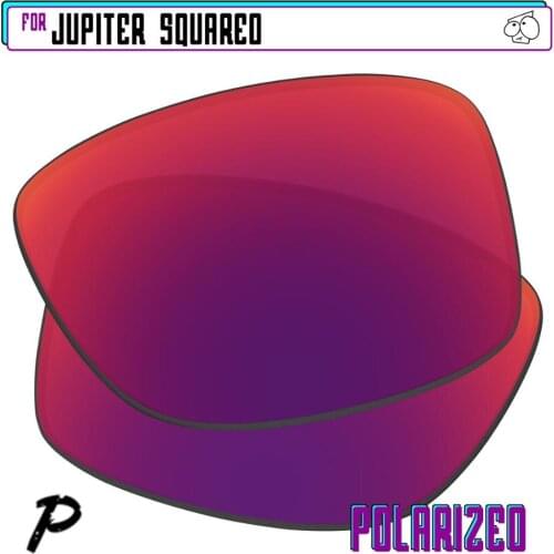 EZReplace Polarized Replacement Lenses for - Oakley Jupiter Squared Sunglasses - Midnight P