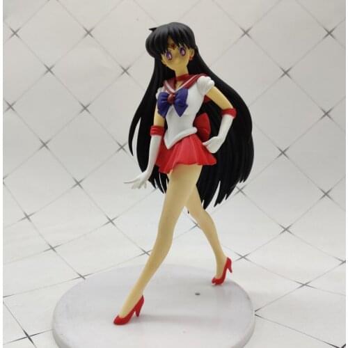 SAILOR MOON Hino Rei Sailor Mars Limited Action Figure Model Ornament Toys Girl Gifts