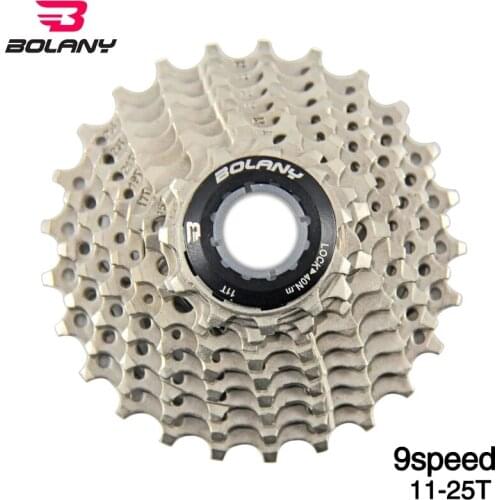 BOLANY 9 Speed Cassette Bicycle Freewheel 11-25T Road Cycling Bike Sprocket Compatible For Shimano SRAM Bicycle Accessories