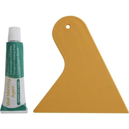 Wall Crack Repair Cream Waterproof Graffiti Plaster Surface Mending Agent Peeling Graffiti Gap Repair Paste With Scraper