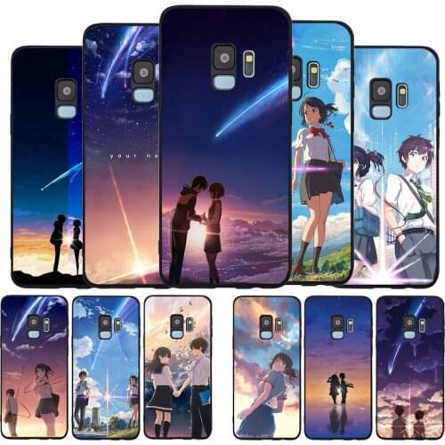 Your name Soft Case For Samsung S20 S10 S9 S8 S7 S6 EDGE Plus Lite For Note 8 9 10 Cover A7 A8 A9 black Cases