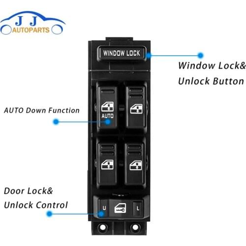 YAOPEI 15062650 NEW Electric Power Window Master Switch For Chevrolet Tahoe Yukon Suburban 2000-2002