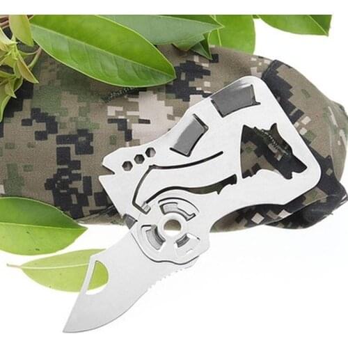 New multi-functional military knife card tool card stainless steel wallet credit card knife outdoor folding knife