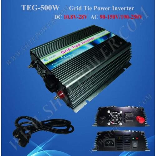 500w panel solar inverter grid tie solar inverter 220v 500w dc ac micro inverter