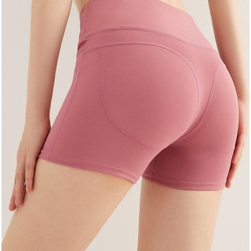 High Waist Women Workout Yoga Shorts Super Stretch Athletic Soft Female Seamless Fitness Yoga Running Shorts Plus Size XXL
