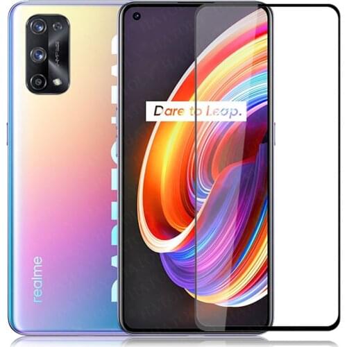 Glass on Realme X7 Pro Tempered Glass For Oppo Realme 7 X7 Pro HD Screen Protector Full Coverage Phone Film Glass Realme X7 Pro