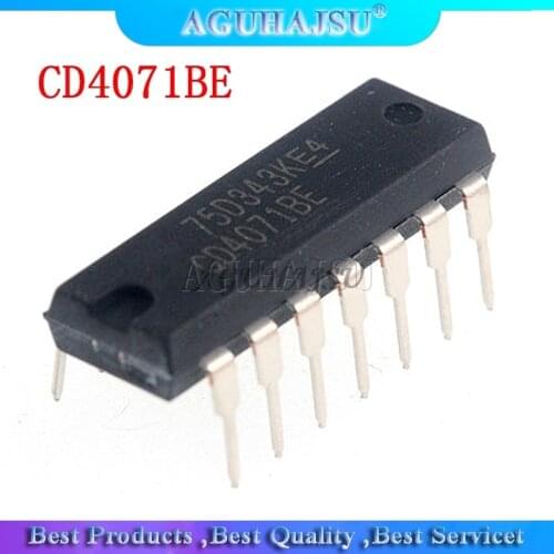 10PCS CD4071BE CD4071 DIP14 DIP new original