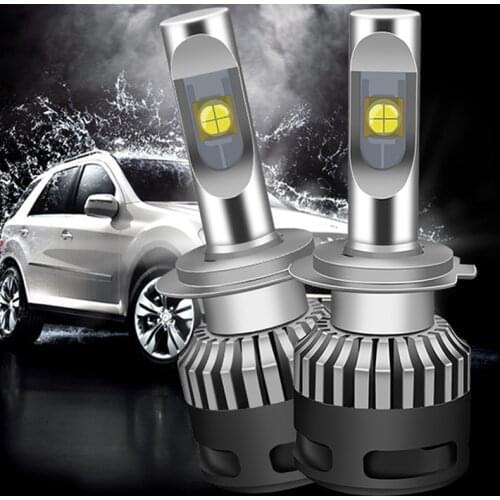 2pcs Auto H11 LED H4 H7 H8 H9 HB3 9006 9012 Headlight Bulbs XHP70 6000k H1 H4 D2S D3S D1S car Headlights Led Lamp fog light 12V