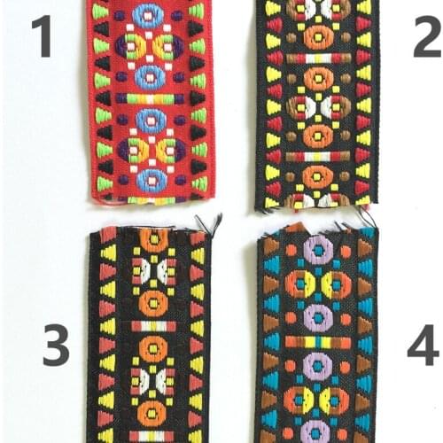 48mm woven jacquard webbing,classical style jacquard strap ribbon,bag webbing,shoes webbing,apparel webbing