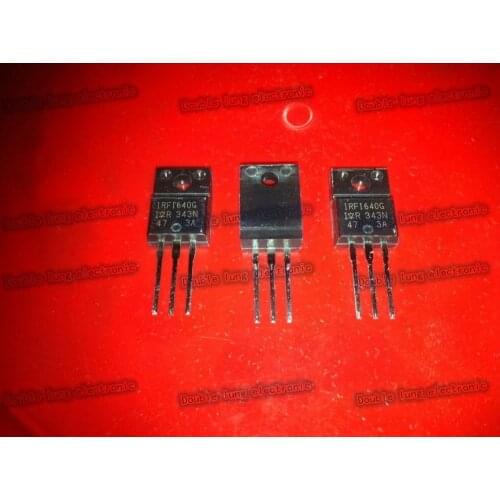 50PCS/LOT IRFI640G IRFI640 IRF1640 MOSFET N-CH 200V 9.8A TO220FP