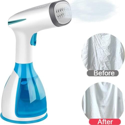 Quick-Heat Hand Garment Iron Steamer for Clothes 1500W Powerful 280ml Portable Fabric Steamer Travelling Home Steam Generator