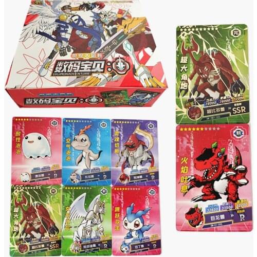 Digimon Adventure Digital Monster Card Game Hyper Colosseum Battle TCG Favorites Board Game Card Early Classic Toys