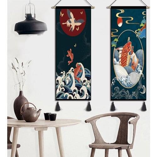 Home Decorative Tapestry Wall Hanging Cloth Ethnic Fresco Background Wall Adornment Bedroom Fabric Decor Wall Painting