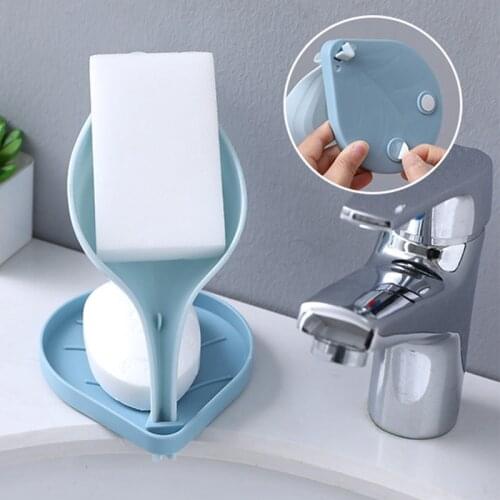 Leaf Shape Soap Box Bathroom soap holder Dish Storage Plate Tray Bathroom Soap Holder Case Bathroom Supplies bathroom gadgets
