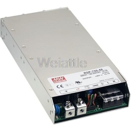 MEAN WELL original RSP-750-5 5V 100A meanwell RSP-750 5V 500W Single Output Power Supply