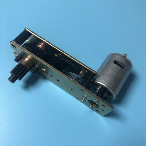Rack type window reducer motor 24V 15RPM