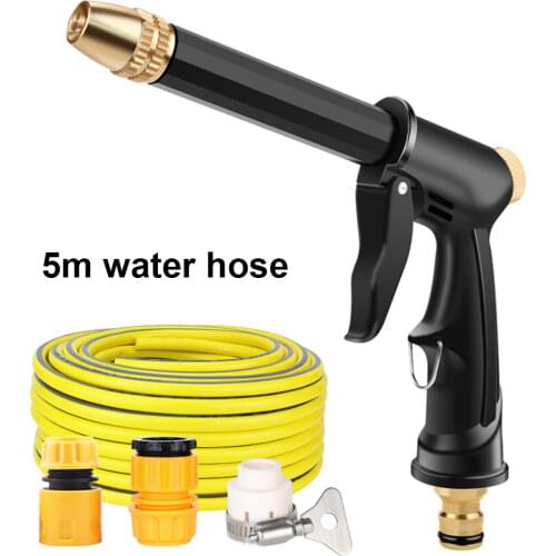 Car Hydro Jet Pressure Power Washer Wand + Upgrade Water Hose Nozzle Garden Hose Sprayer Watering Jet for Car Window Washing