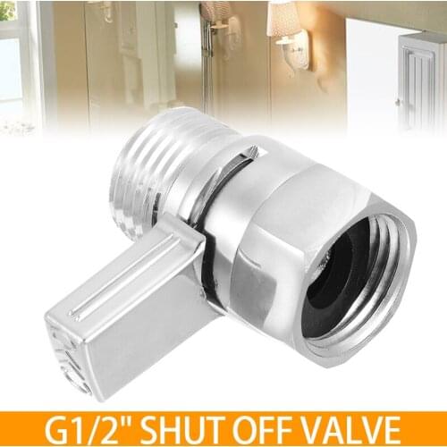 1pc Shower Head Flow Contol and Shut OFF Valve Sprayer Water Saver Tap Accessories For Bath Parts