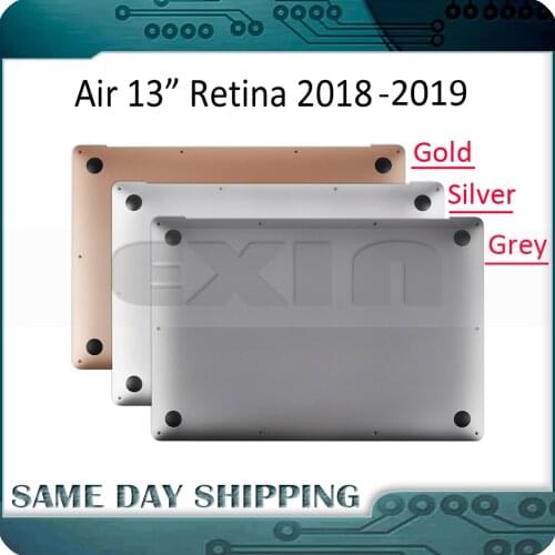 2018 2019 New for Macbook Air Retina 13 inch A1932 Bottom Case Cover Lower Battery Door Case Gold Silver Gray/Grey Color EMC3184