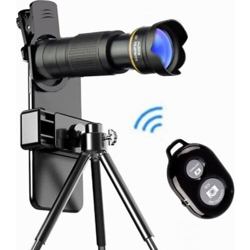 4K HD 36X Telescope Lens Universal Telephoto Phone Camera Lens for Smartphone Mobile Phone Lens Kit Include Tripod