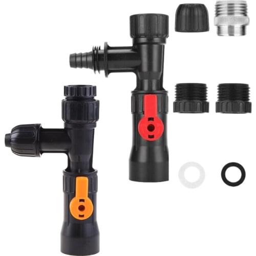 Plastic Aquarium Water Changer Faucet Type Water Changer Fish Tank Cleaning Tool