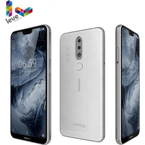 Nokia 6.1 Plus Nokia X6 Android 4G Mobile Phone 5.8" FHD+ 4GB 64GB Snapdragon 636 Octa Core Fingerprint Unlocked Smartphone
