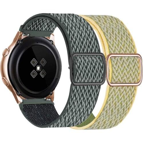 20mm watch strap for samsung galaxy watch 3 Solo loop smart watch belt bracete active 2/Gear S3/amazfit GTS huawei watch gt 2 ​p
