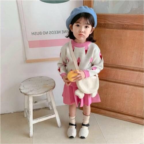 Siddons kids dress cartoon design like ice cream 2-piece set dress for baby girls suitable for spring and autumn stricking look
