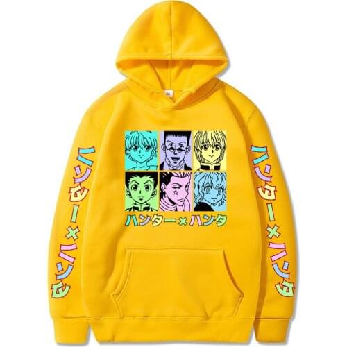 2020 Janpanese Anime Hunter X Hunter Killua Hoodie Men Women Unisex Hoodies Sweatshirts Hoodie