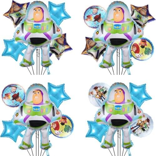 Disney Toy story balloon Foil Balloons Toy Story Theme Kids Happy Birthday Party Decoration Supplies toy story balloon set