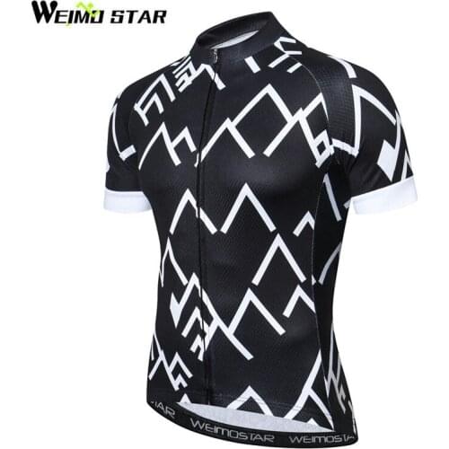 Weimostar 2019 Bike Team Cycling Jersey Men Summer Short Sleeve Cycling Clothing Breathable Downhill mtb Bicycle Jersey Shirt