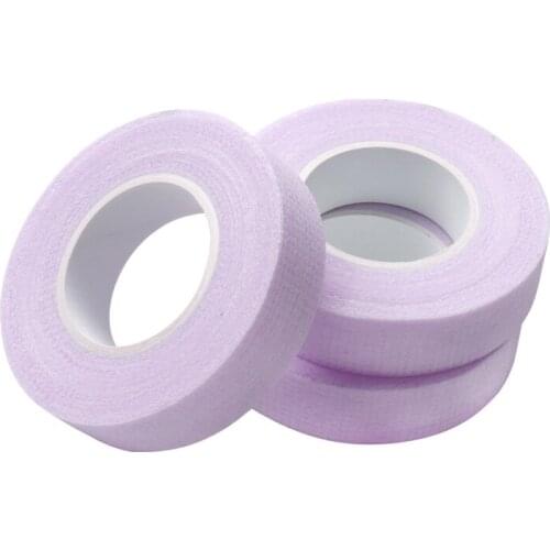 1pc Professional Eyelash Extension Lint Breathable Non-woven Cloth Adhesive Tape Paper Colorful Tape Patch Cutter Makeup Tools