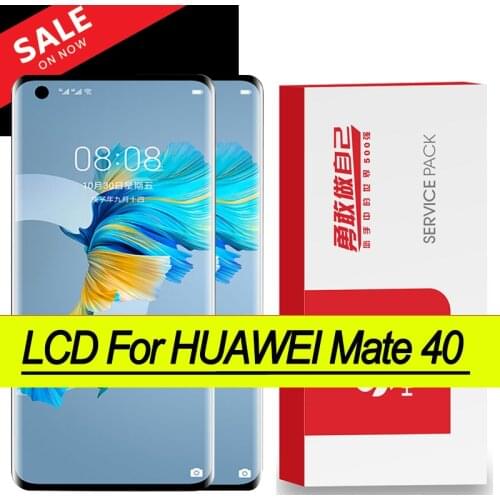 100% Original 6.5'' LCD Replacement For Huawei Mate 40 OLED Display Touch Screen Digitizer Assembly For Huawei Mate40 OCE-AN10