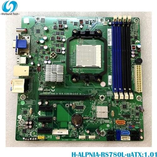 100% Working Desktop Motherboard For H-ALPNIA-RS780L-uATX1.01 AM3 DDR3 605561-001 System Board Fully Tested