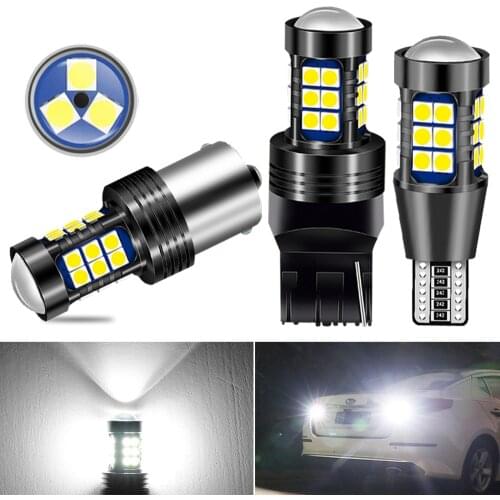 2x W16W T15 1156 BA15S 7440 LED Bulb Car Backup Reverse Lights for Hyundai Tucson 2017 Creta Kona IX35 Solaris Accent I30 Elantr