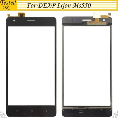5INCH For DEXP Ixion MS550 Touch Screen Glass Sensor Digitizer Panel Lens Glass Front Glass For DEXP Ixion MS 550 TouchScreen