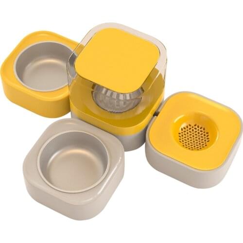 MADDEN 3 IN 1 Pet Cats Bowl Automatic Feeder 1.8 L Dog Water Fountain Filter Double Bowl Food Feeding Container Cat Accessories