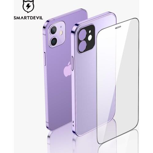 SmartDevil Sparkle Starry Sky Phone Case for iPhone 12 Pro Max Clear Case for iphone12 Back Cover Bling Glitter