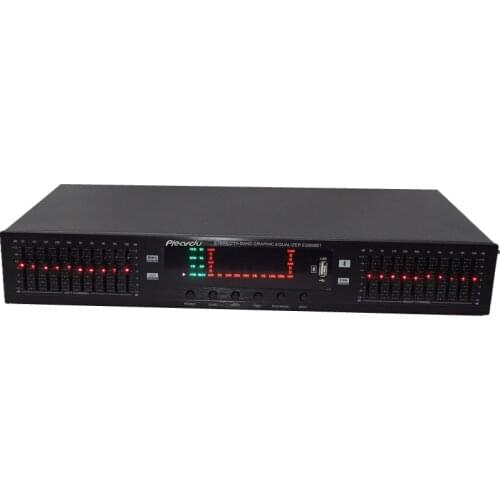 NEW arrive Digital HD Equalizer hifi Fever Home Bluetooth EQ Equalizer built-in USBhome stage equalizer dual 10 segments EQ-898