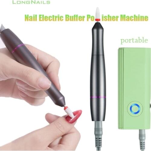 1set Electric Nail Remover Polisher Pen Charger 30000rpm Drill Equipment USA Peel Electric Portable Nail Remover Machine 12*5cm