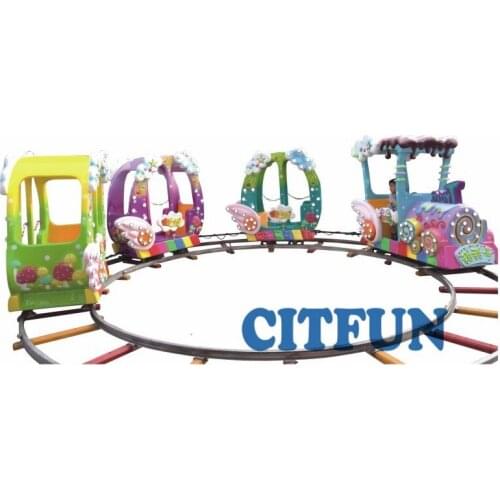Attractive Dream wold Pint-Sized Funfair Electric track train HC-004D