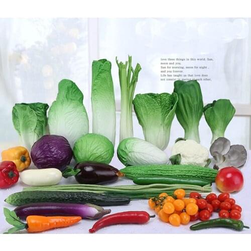 Simulation vegetable and fruit foam model photography props window display hotel restaurant restaurant home decoration