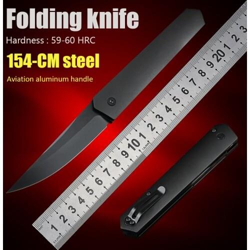 Pocket knife self defense weapons otf automatic knife tactical military folding knife titanium edc utility knife survival