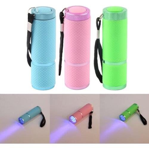 Mini Flashlight LED Flashlight Torch Linterna LED Purple Light Flashlight Mount Outdoor Camping Emergency Flashlight Hot Sale