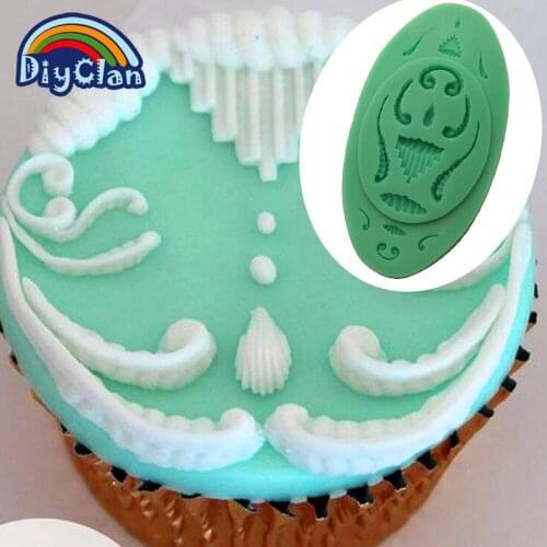 Cake border decoration silicone mold fondant Pastry accessories for cake decorating chocolate mould cake tools F0659HB35